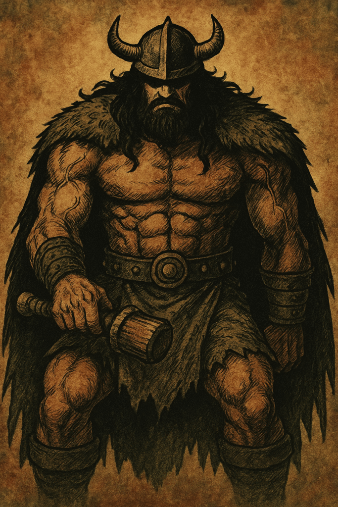 ワンピース次回作映画ラスボス予想ニカと同等と思われる男のイメージイラスト