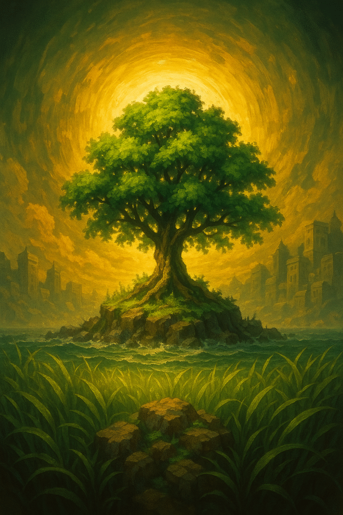 生命力の力強さイメージイラスト