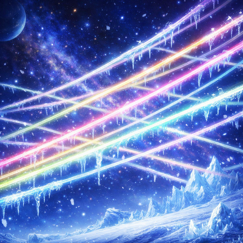 虹色の能力が凍結したイメージ画像