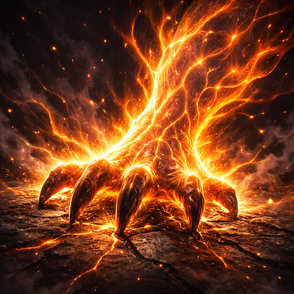 強大な力を秘めた腕で押さえつけられるイメージ画像