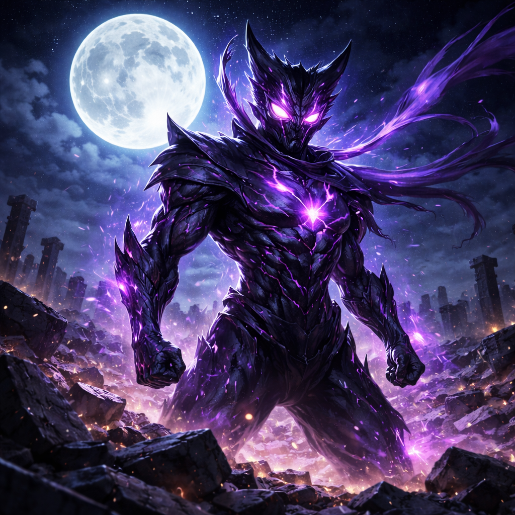 強靭な肉体を持った悪の象徴のイメージ画像